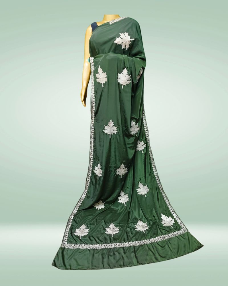 chinar tilla Chinar Zari Saree - Image 1