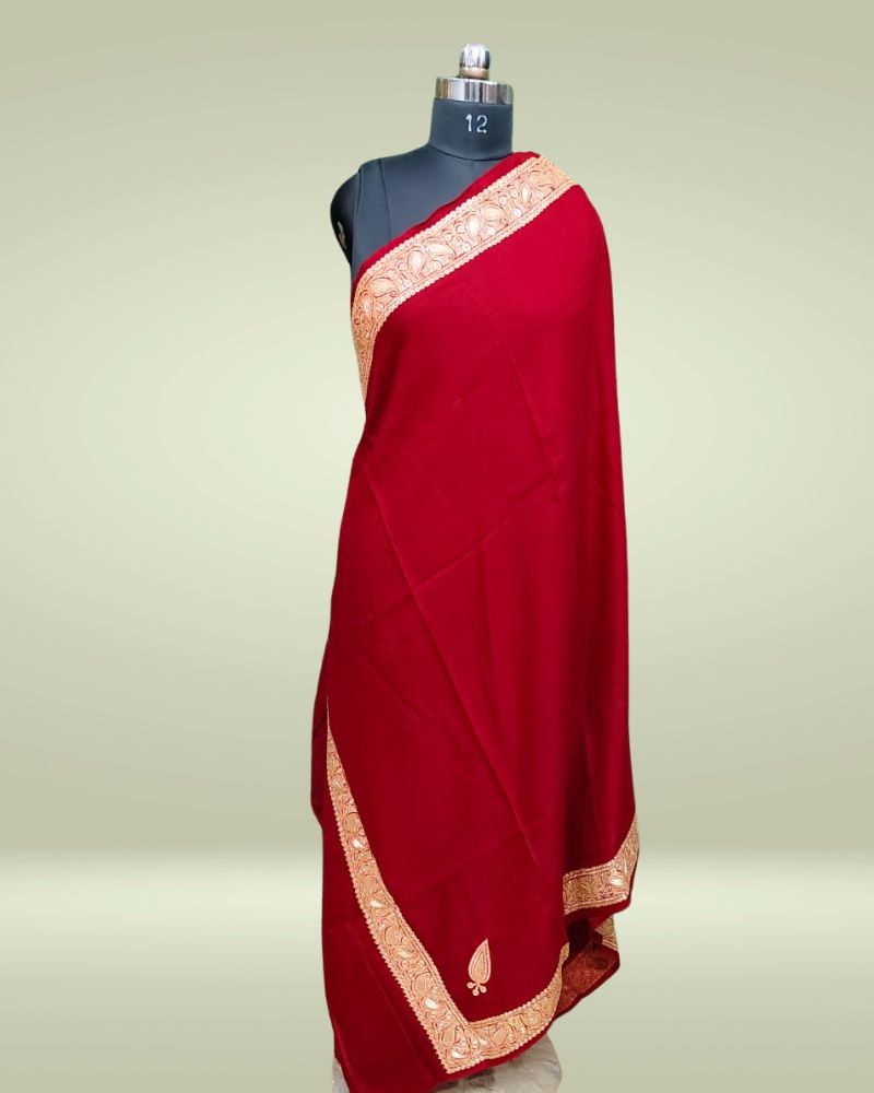 maroo tilla (2) Kashmiri Bridal Shawl - Image 1